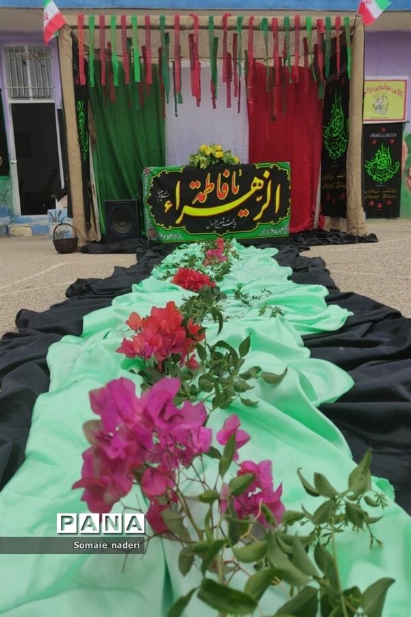 استقبال از شهید گمنام دفاع مقدس در منطقه ششده و قره بلاغ