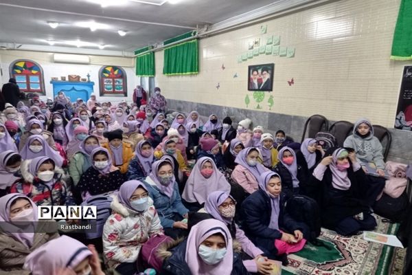 مراسم شهادت حضرت زهرا در دبستان دخترانه فرهنگ منطقه ۱۳