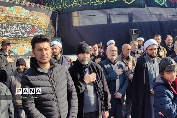 اجتماع عزاداران فاطمی در شهرستان دماوند