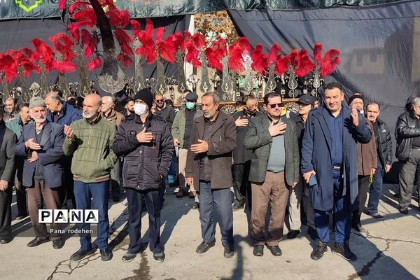 اجتماع عزاداران فاطمی در شهرستان دماوند