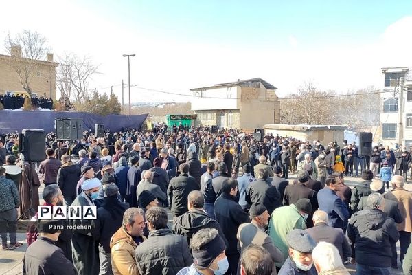 اجتماع عزاداران فاطمی در شهرستان دماوند