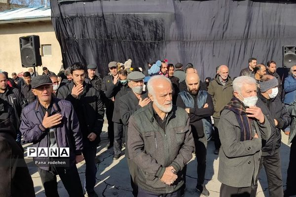 اجتماع عزاداران فاطمی در شهرستان دماوند