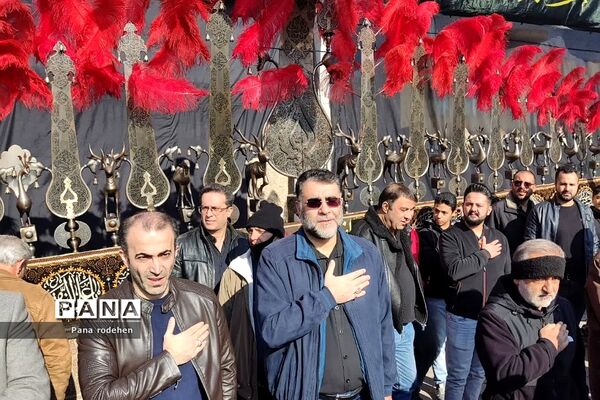 اجتماع عزاداران فاطمی در شهرستان دماوند
