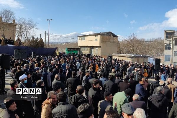 اجتماع عزاداران فاطمی در شهرستان دماوند