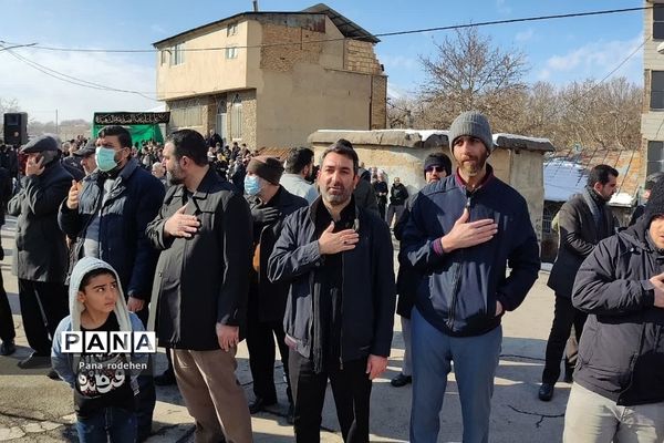 اجتماع عزاداران فاطمی در شهرستان دماوند