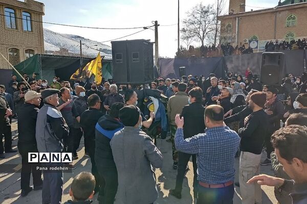 اجتماع عزاداران فاطمی در شهرستان دماوند