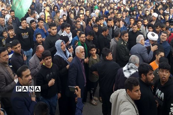 راهپیمایی بزرگ ایام فاطمیه(س) در کوت‌عبدالله