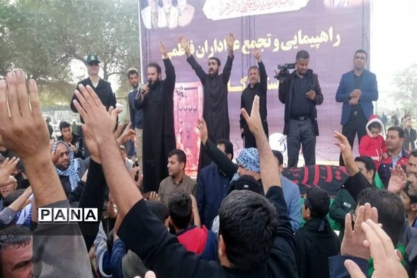 راهپیمایی بزرگ ایام فاطمیه(س) در کوت‌عبدالله