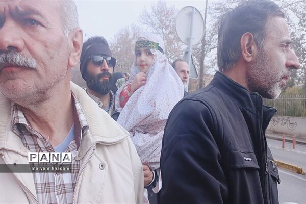 تشییع هشت شهید گمنام در شیراز