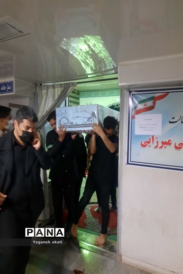 تشییع شهید گمنام در زاهدان