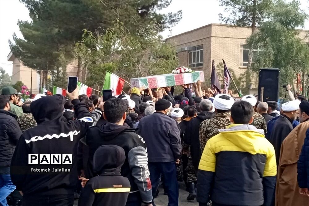 تشییع و خاکسپاری شهدای گمنام در قم