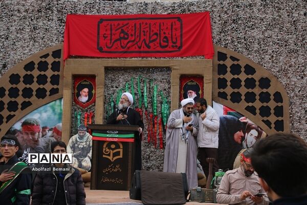 تشییع و خاکسپاری شهید گمنام 16 ساله در دانشگاه فرهنگیان قم