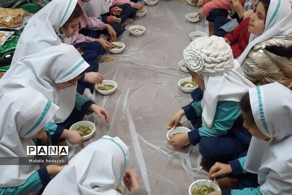 مراسم فاطمیه در دبستان سما یک رودهن