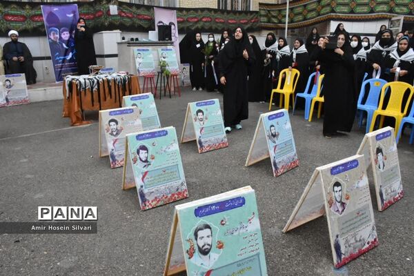 میهمانی شهید گمنام در مدارس جهرم