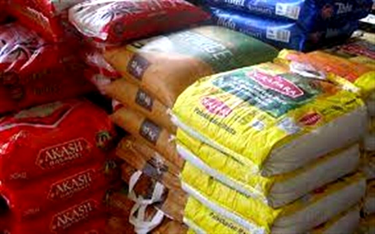۱.۲ میلیون تن برنج در سال جاری وارد کشور شده است