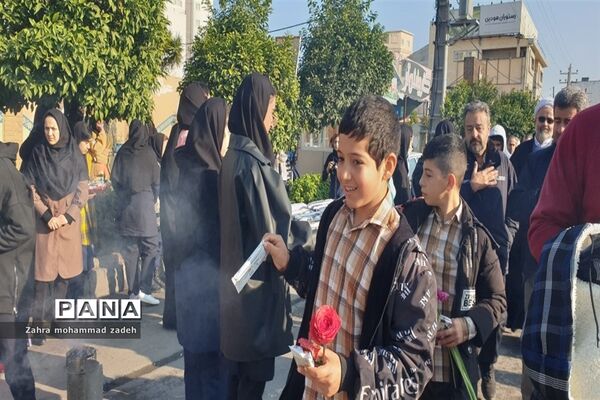 مراسم تشییع باشکوه پیکر مطهر شهید گمنام