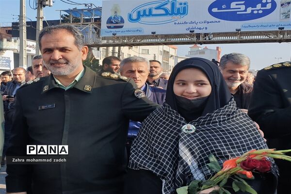 مراسم تشییع باشکوه پیکر مطهر شهید گمنام