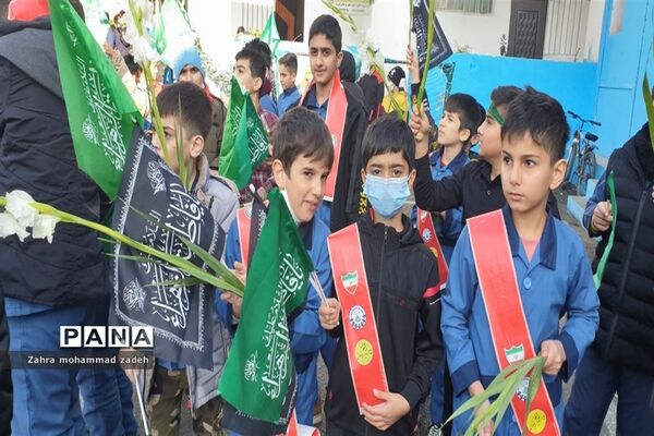 مراسم تشییع باشکوه پیکر مطهر شهید گمنام