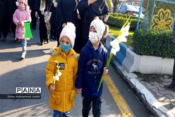 مراسم تشییع باشکوه پیکر مطهر شهید گمنام