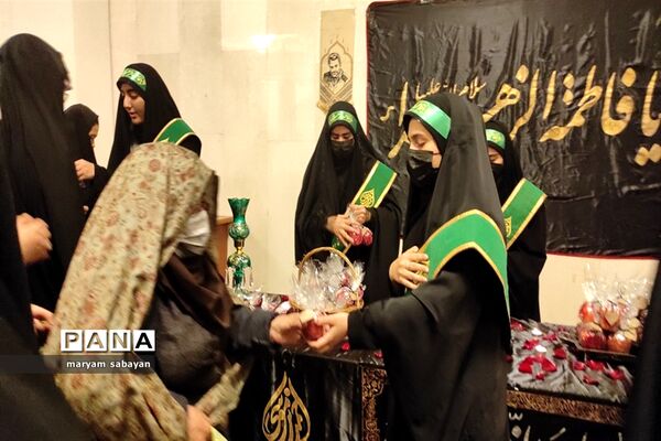 بسته بندی و توزیع ۳ هزار سیب در شبستان امام خمینی(ره) حرم شاهچراغ(ع)