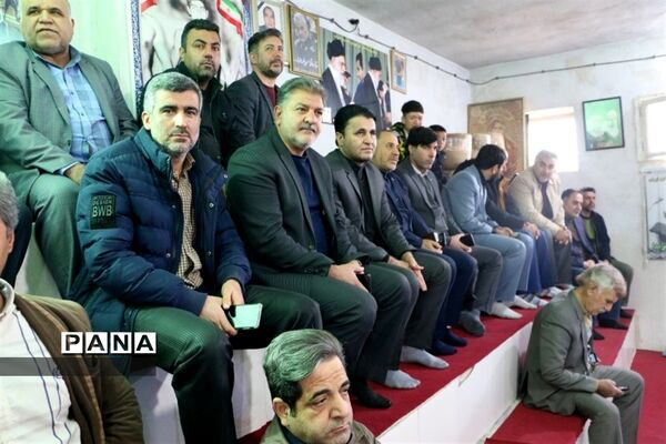 آیین افتتاح طرح شهید طوقانی، در  روستای محمود‌آباد شهرستان پاکدشت