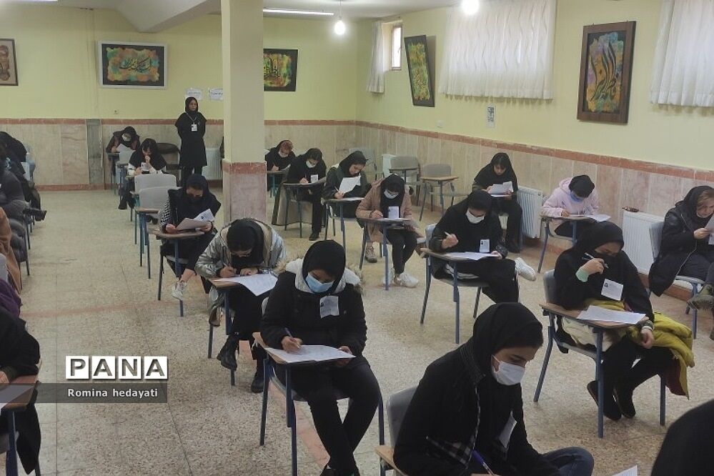 برگزاری منظم امتحانات دی‌ماه هنرستان مبتکران رودهن