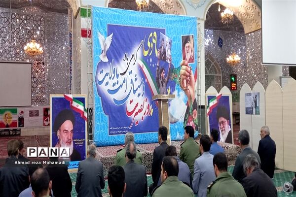 مراسم یوم الله ۹ دی در کاشمر