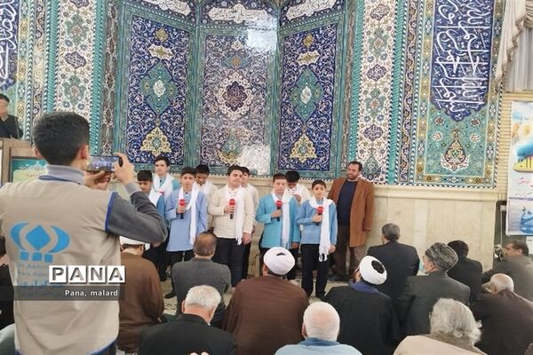 تجمع پرچمداران بصیرت در نمازجمعه ملارد