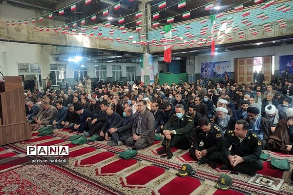 راهپیمایی دانش‌آموزان و مردم ولایتمدار شهرستان شهریار در روز ۹دی