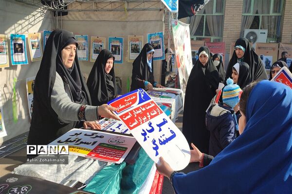 برگزاری مراسم پرشور ۹ دی در شهرستان رباط کریم