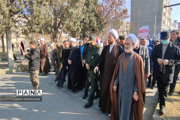 برگزاری مراسم پرشور ۹ دی در شهرستان رباط کریم