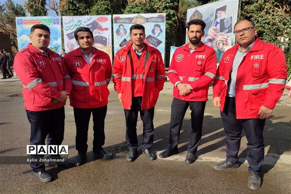 برگزاری مراسم پرشور ۹ دی در شهرستان رباط کریم