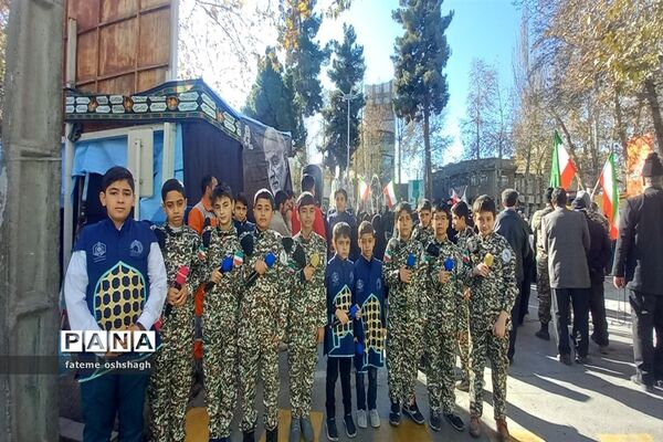 اجتماع پرشکوه فاطمیون به‌مناسبت حماسه نهم دی درطرقبه شاندیز