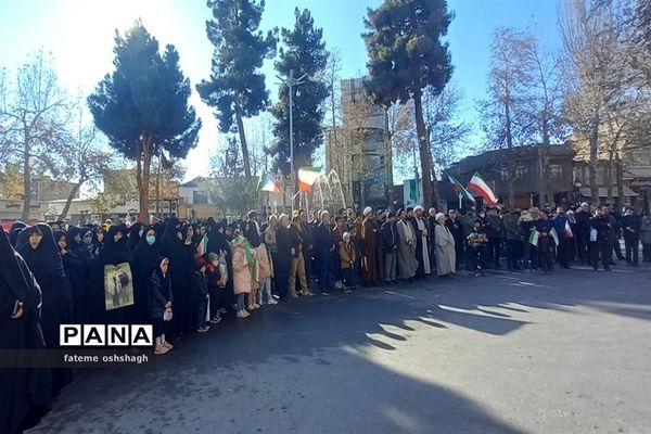 اجتماع پرشکوه فاطمیون به‌مناسبت حماسه نهم دی درطرقبه شاندیز