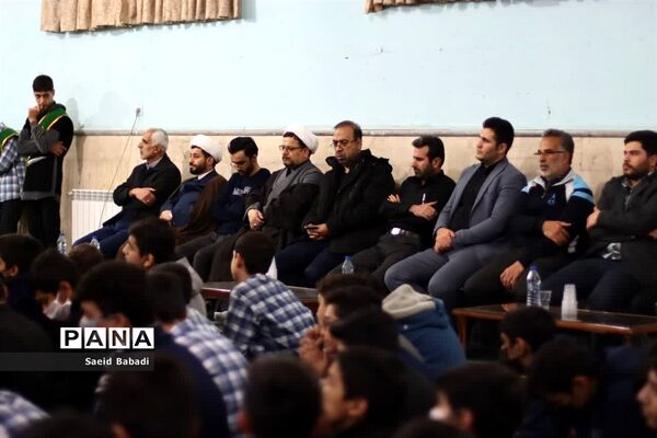 مراسم هیات دانش‌آموزی مدرسه امام حسن مجتبی(2) ناحیه 3 قم