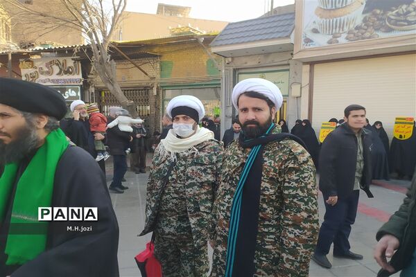 جلوه‌هایی از راهپیمایی یوم الله ۹ دی در قم