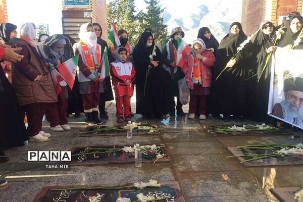 بزرگداشت مراسم 9 دی درشهرستان خرم‌آباد