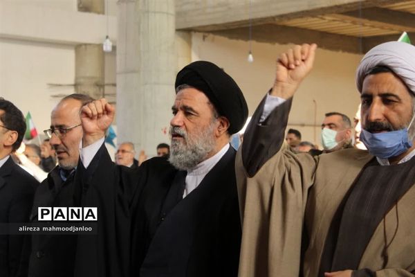 مراسم گرامیداشت دهه بصیرت در گلوگاه