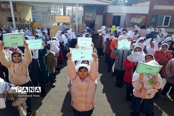 سومین سالگرد شهادت سردار دل‌ها در مدارس دماوند