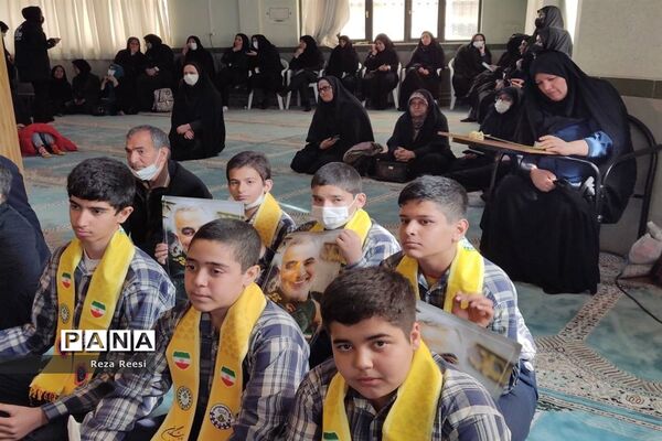 مراسم یادواره شهید سردار حاج قاسم سلیمانی در اداره‌کل آموزش و پرورش فارس