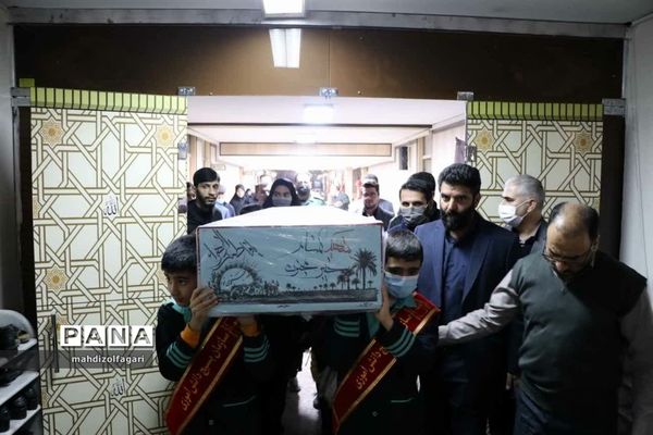 مراسم سومین سالگرد شهادت شهید حاج قاسم سلیمانی و تشییع پیکر شهید گمنام ناحیه دو شهرری