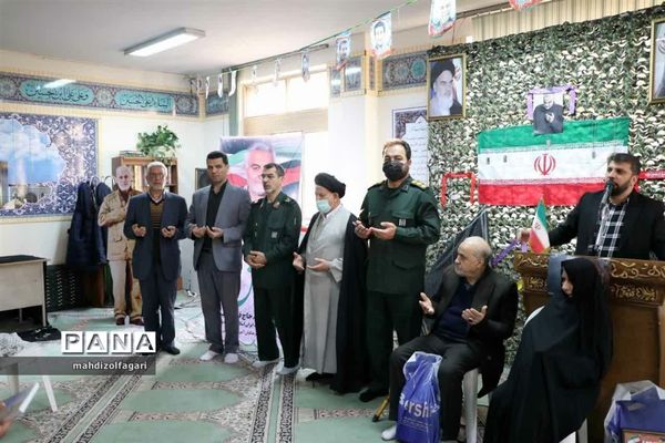 مراسم سومین سالگرد شهادت شهید حاج قاسم سلیمانی و تشییع پیکر شهید گمنام ناحیه دو شهرری