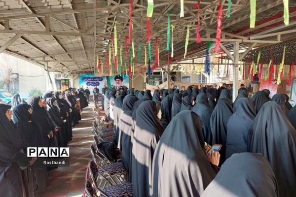 تشییع پیکر شهیدان گمنام در اداره آموزش و پرورش منطقه ۱۳