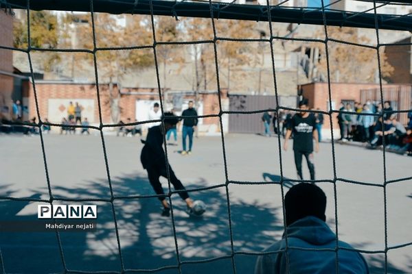 مسابقات فوتبال جام شهید حاج قاسم سلیمانی در مدارس رودهن