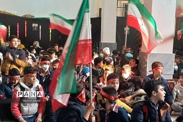 مراسم گردهمایی بچه‌های حاج قاسم در رودهن