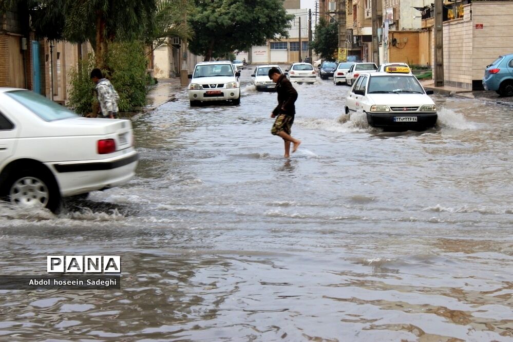 بارش شدید باران و برف در جنوب و غرب کشور