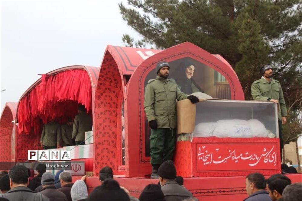 بدرقه نامداران افلاک تا بهشت در شهرستان ورزنه