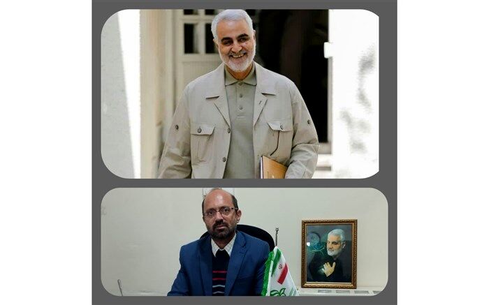 شهید سلیمانی اسوه مقاومت و حماسه است