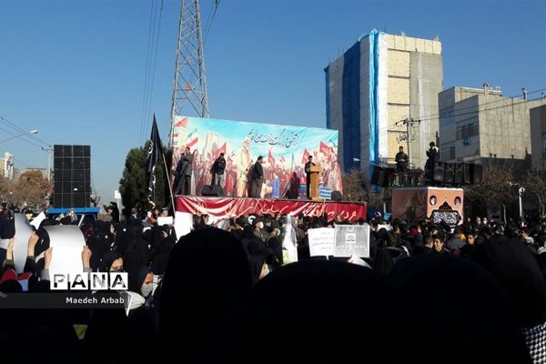 اجتماع بزرگ سربازان حاج قاسم در مشهد