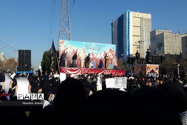 اجتماع بزرگ سربازان حاج قاسم در مشهد